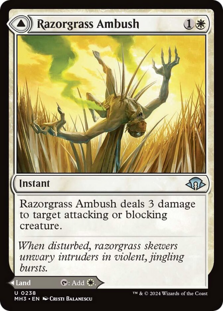 Razorgrass Ambush (MH3-238) - Modern Horizons 3