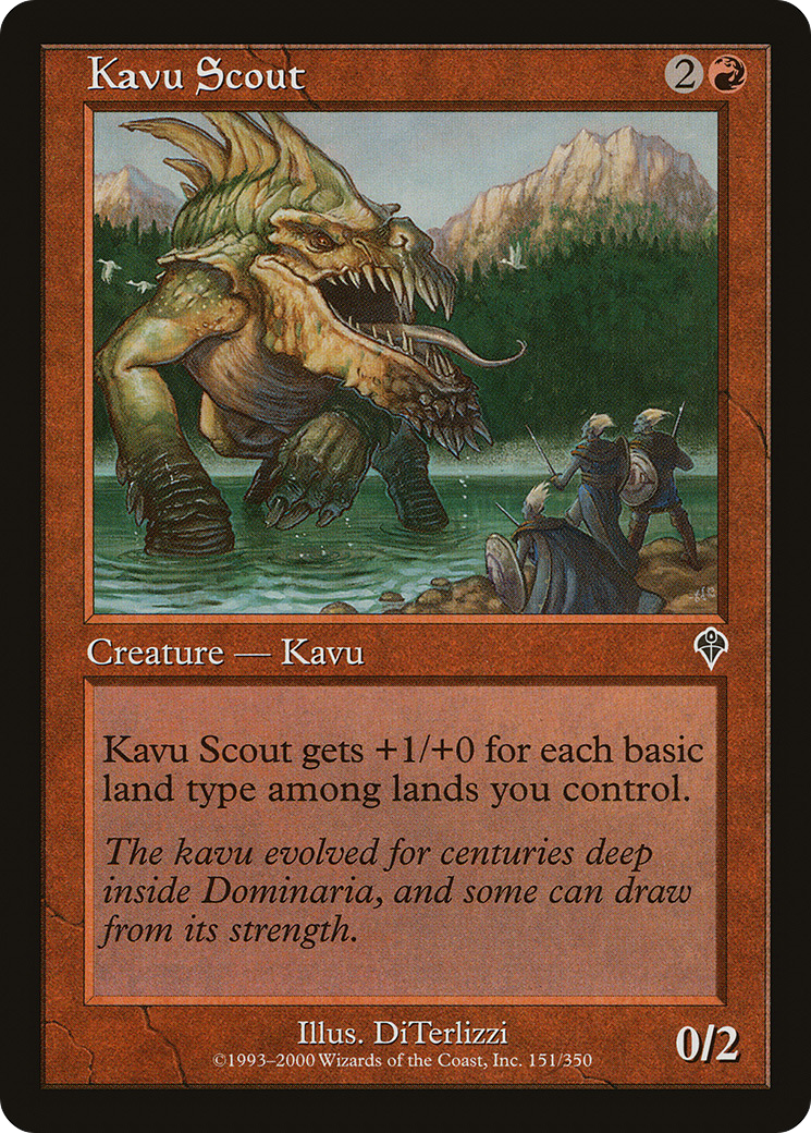 Kavu Scout (INV-151) - Invasion