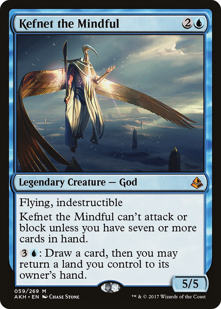 Kefnet the Mindful (AKH-059) - Amonkhet Foil