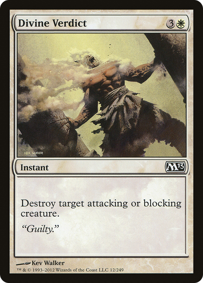 Divine Verdict (M13-012) - Magic 2013