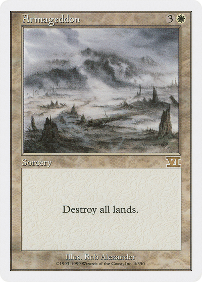 Armageddon (6ED-004) - Classic Sixth Edition