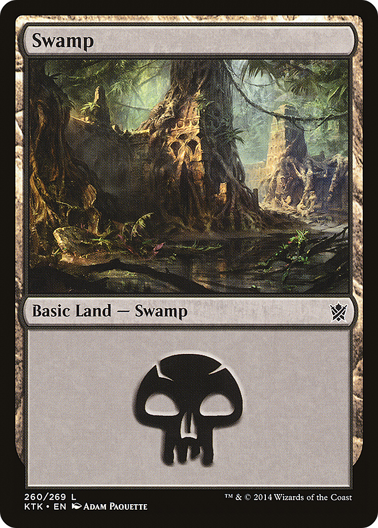 Swamp (KTK-260) - Khans of Tarkir