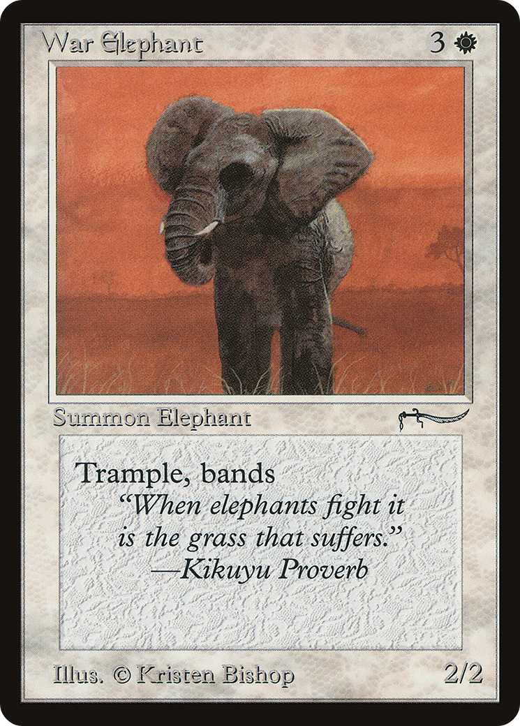 War Elephant (ARN-) - Arabian Nights