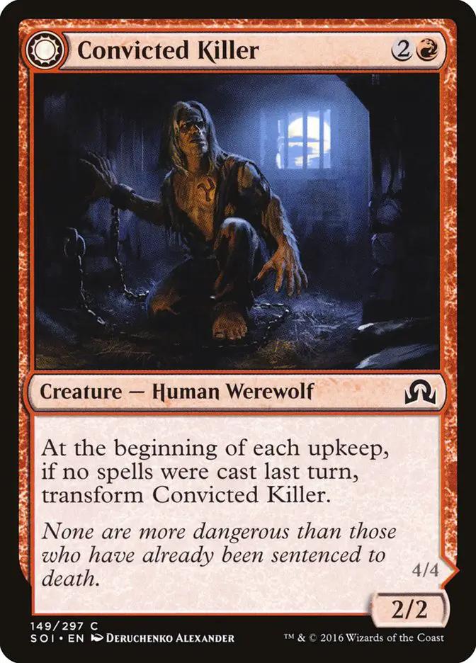 Convicted Killer // Branded Howler (SOI-149) - Shadows over Innistrad: (Double Faced Transform) Foil