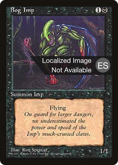 Bog Imp (4BB-) - Fourth Edition Foreign Black Border