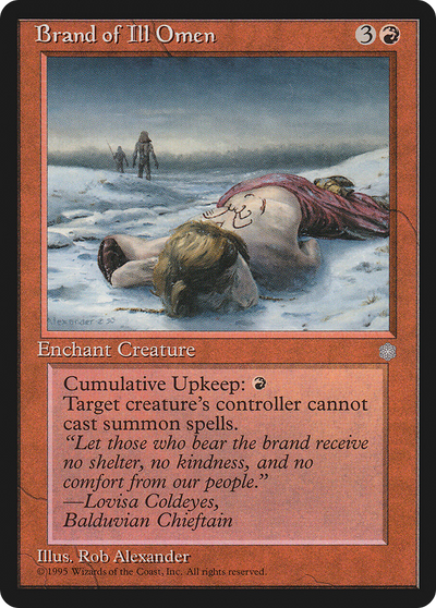 Brand of Ill Omen (ICE-) - Ice Age