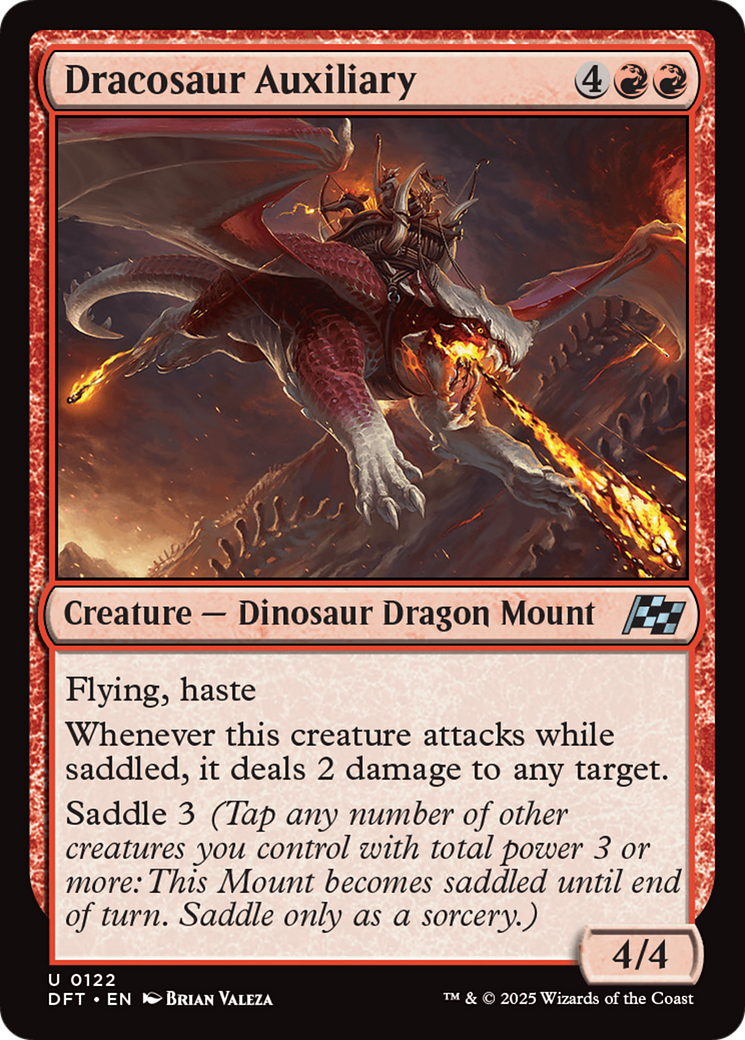 Dracosaur Auxiliary (DFT-122) - Aetherdrift Foil