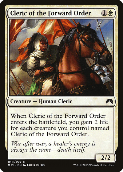 Cleric of the Forward Order (ORI-010) - Magic Origins