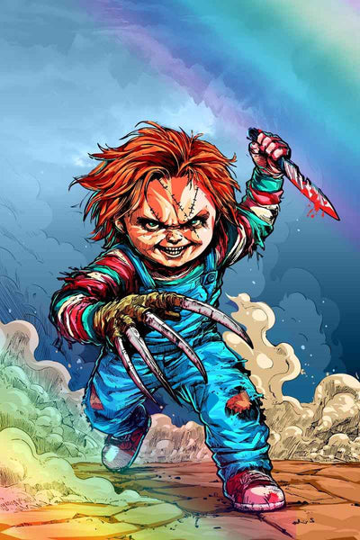 Birth of a Slasher #1 Avoltha Color Foil Virgin Variant LTD 25