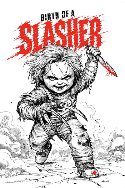 Birth of a Slasher #1 Avoltha Sketch Trade Variant LTD 60
