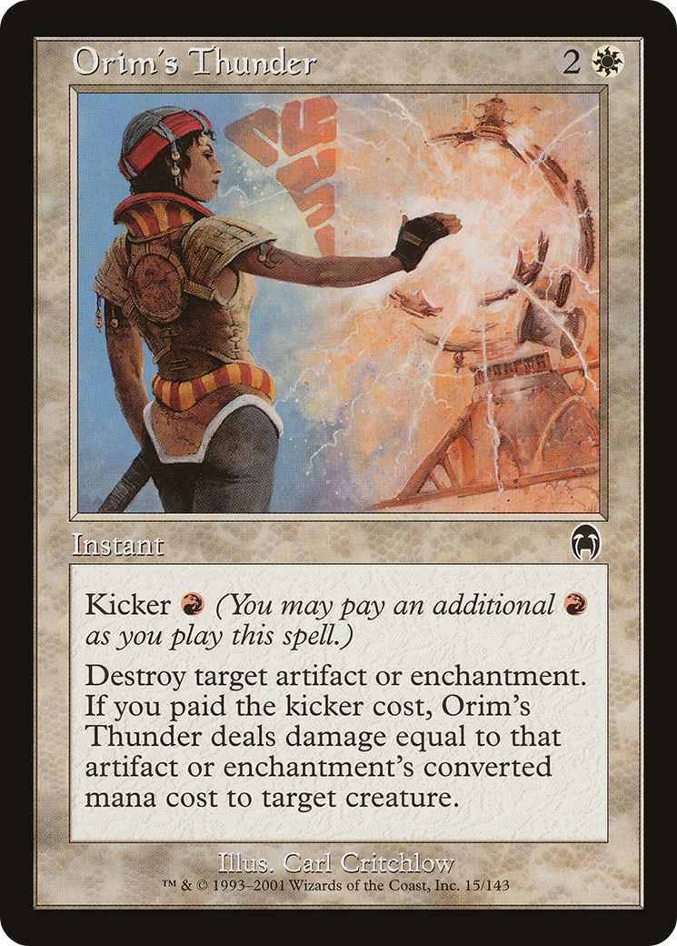 Orim's Thunder (APC-015) - Apocalypse Foil