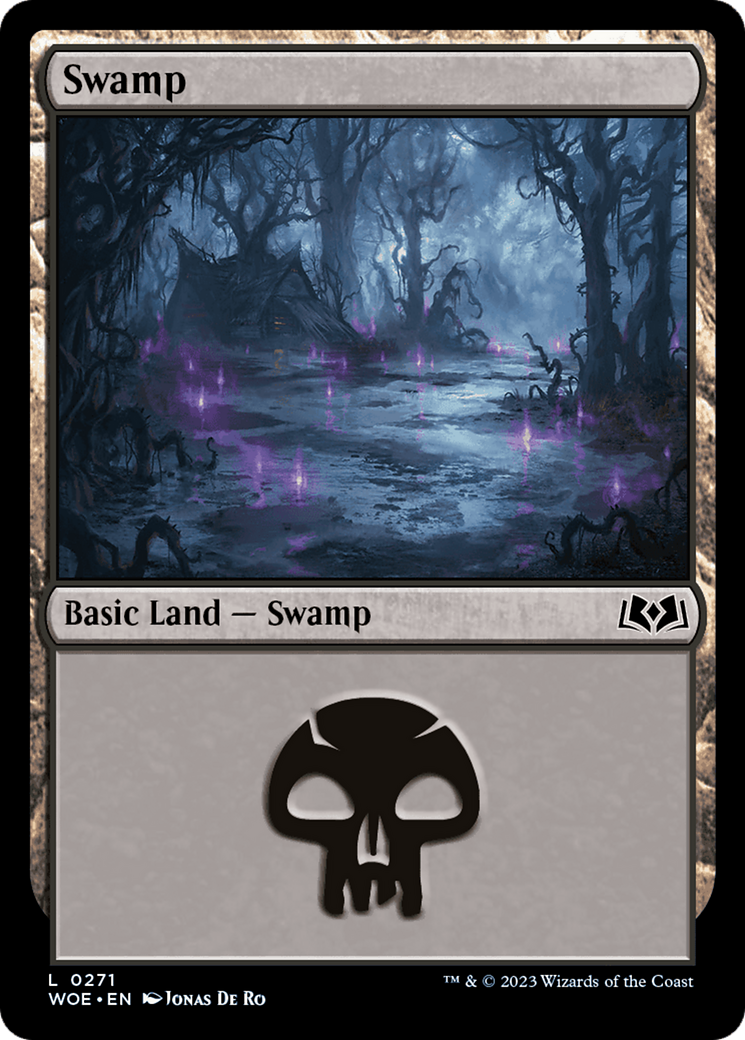 Swamp (WOE-271) - Wilds of Eldraine Foil