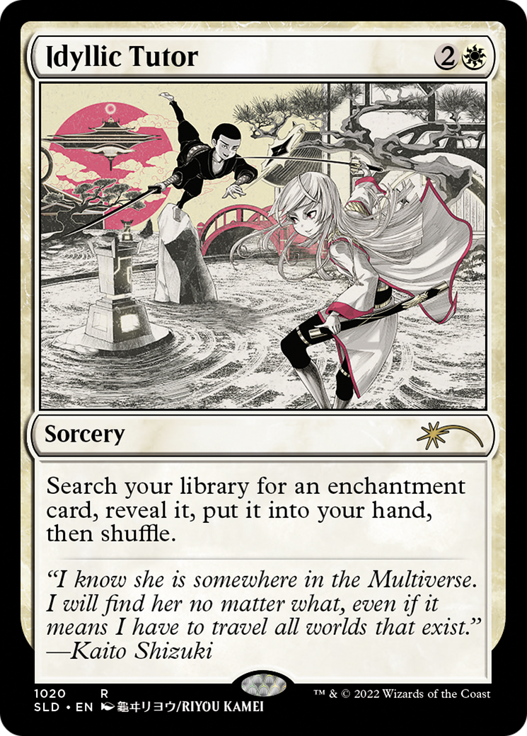 Idyllic Tutor (SLD-1020) - Secret Lair Drop Foil