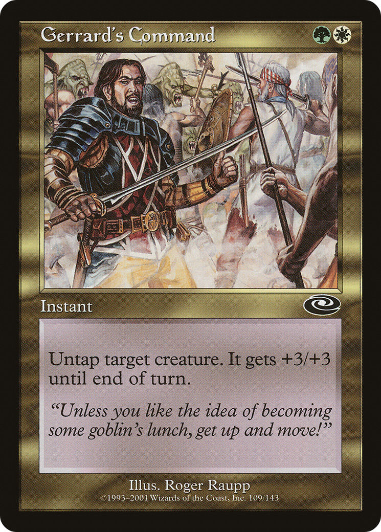 Gerrard's Command (PLS-109) - Planeshift Foil