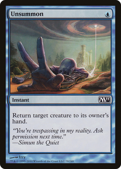 Unsummon (M11-078) - Magic 2011