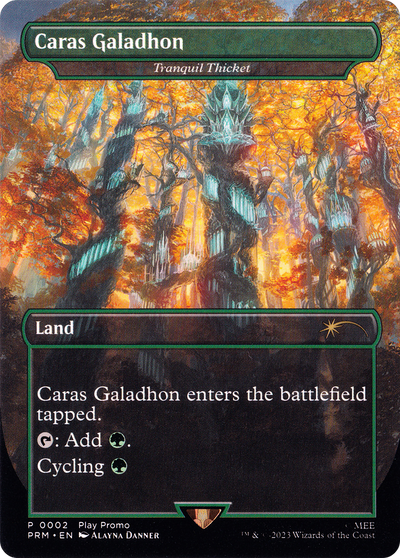 Tranquil Thicket (PLAY-002) - MagicFest 2023 / Caras Galadhon (Borderless)