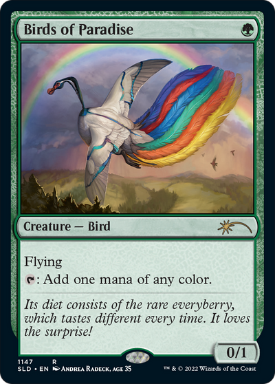 Birds of Paradise (SLD-1147) - Secret Lair Drop