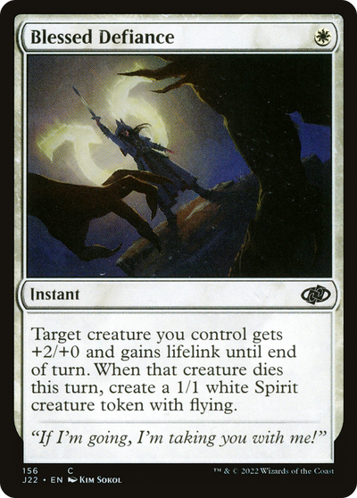 Blessed Defiance (J22-156) - Jumpstart 2022