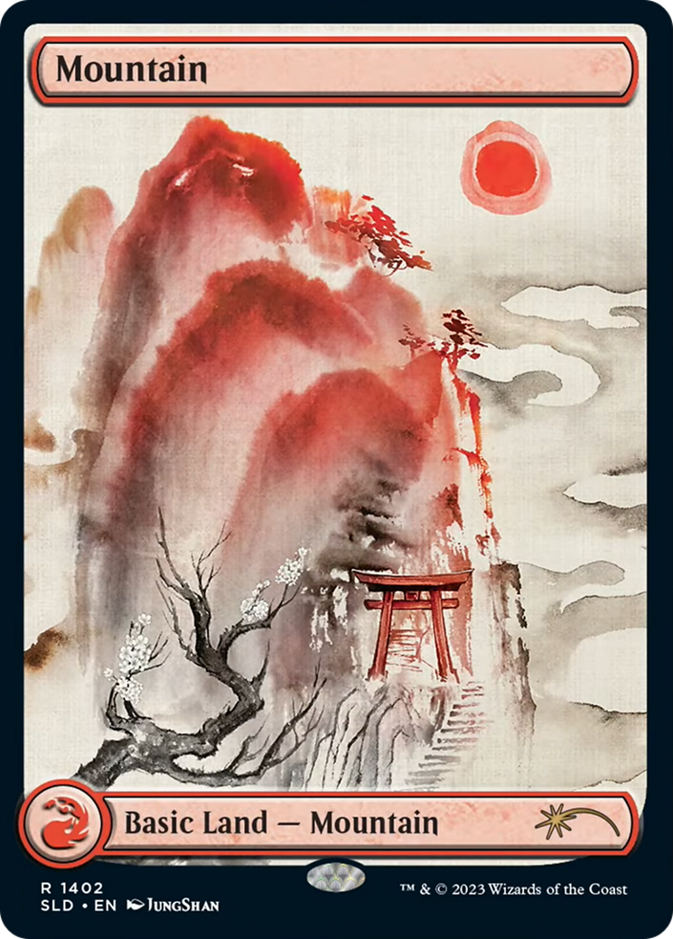 Mountain (SLD-1402) - Secret Lair Drop Foil