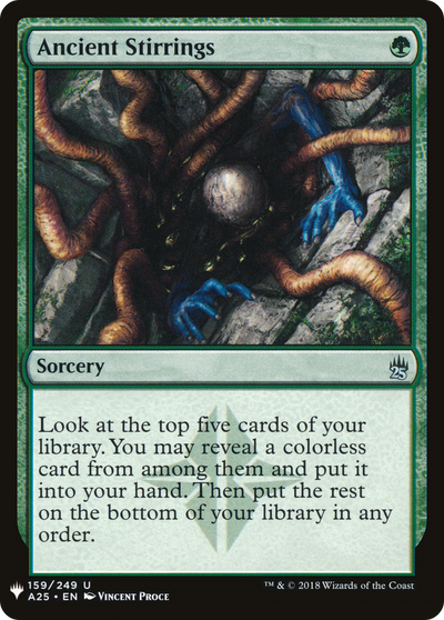 Ancient Stirrings (LIST-A25-159) - The List