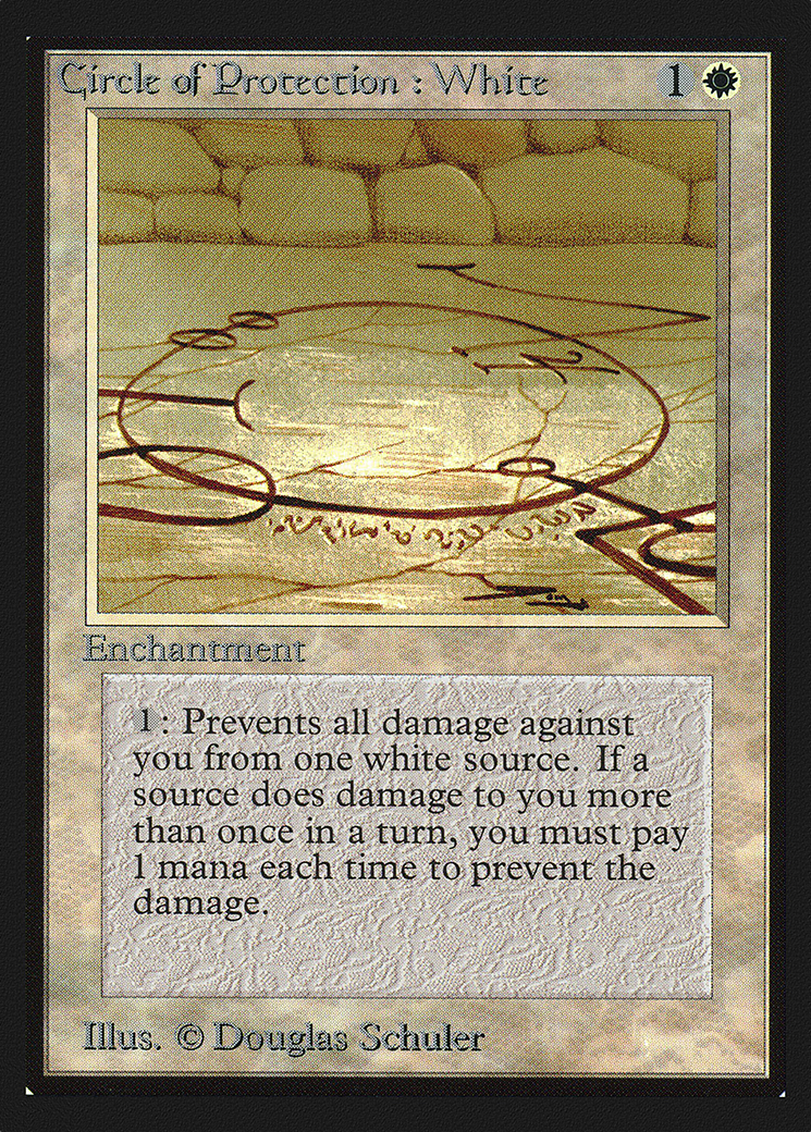Circle of Protection: White (CED-) - Collectors' Edition