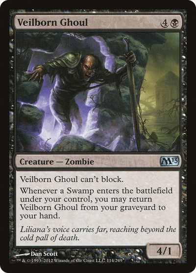 Veilborn Ghoul (M13-114) - Magic 2013