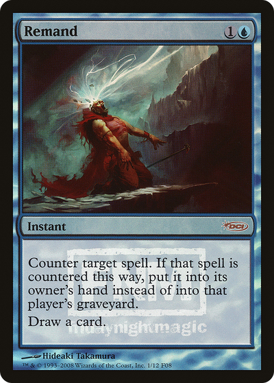 Remand (FNM-001) - Friday Night Magic 2008 Foil