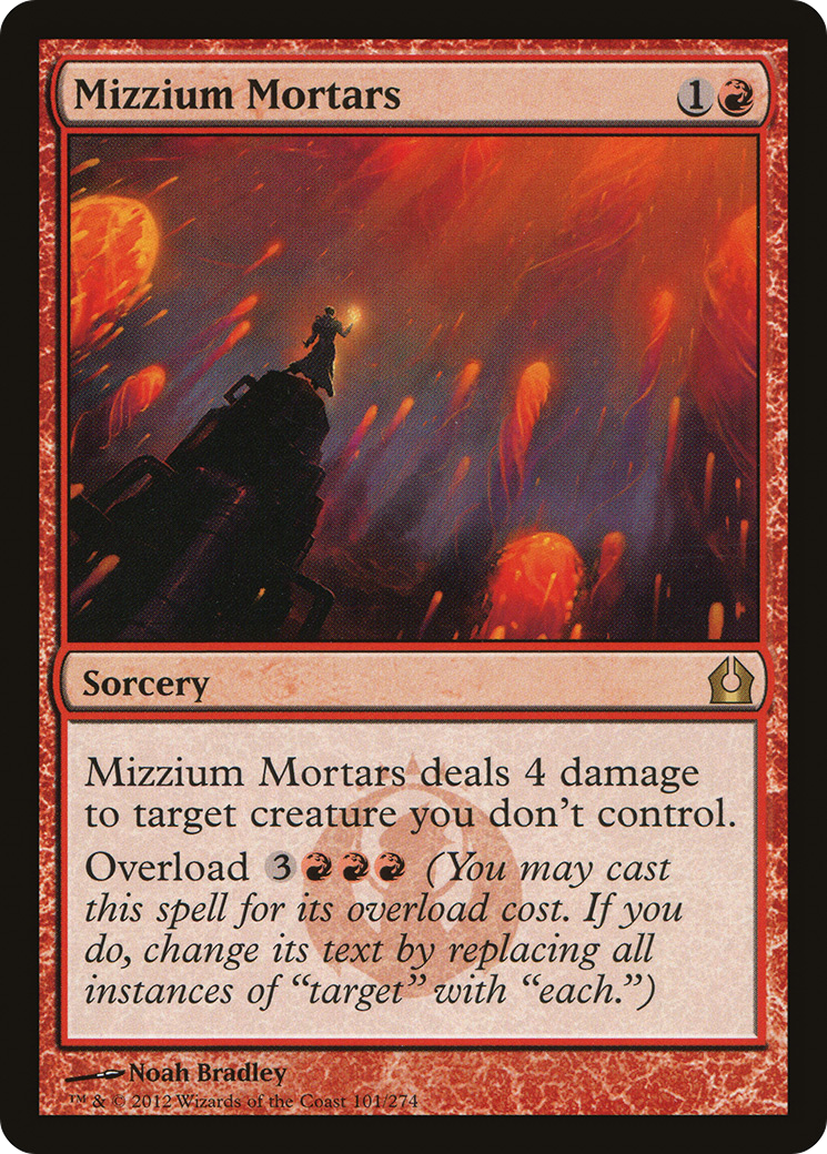 Mizzium Mortars (RTR-101) - Return to Ravnica Foil