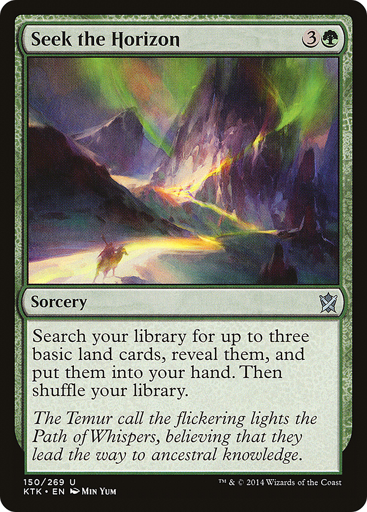 Seek the Horizon (KTK-150) - Khans of Tarkir Foil