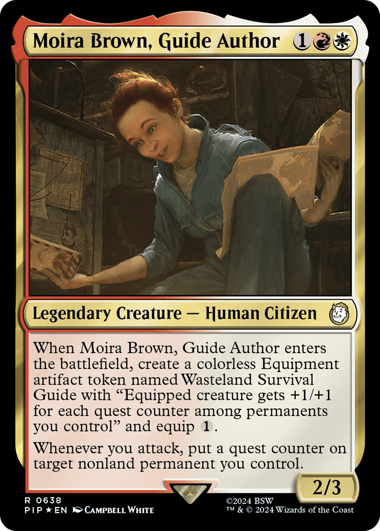 Moira Brown, Guide Author (PIP-638) - Fallout Foil