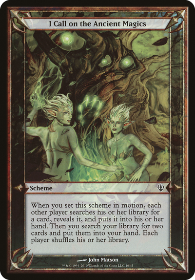 I Call on the Ancient Magics (OVER-16★) - Archenemy Schemes