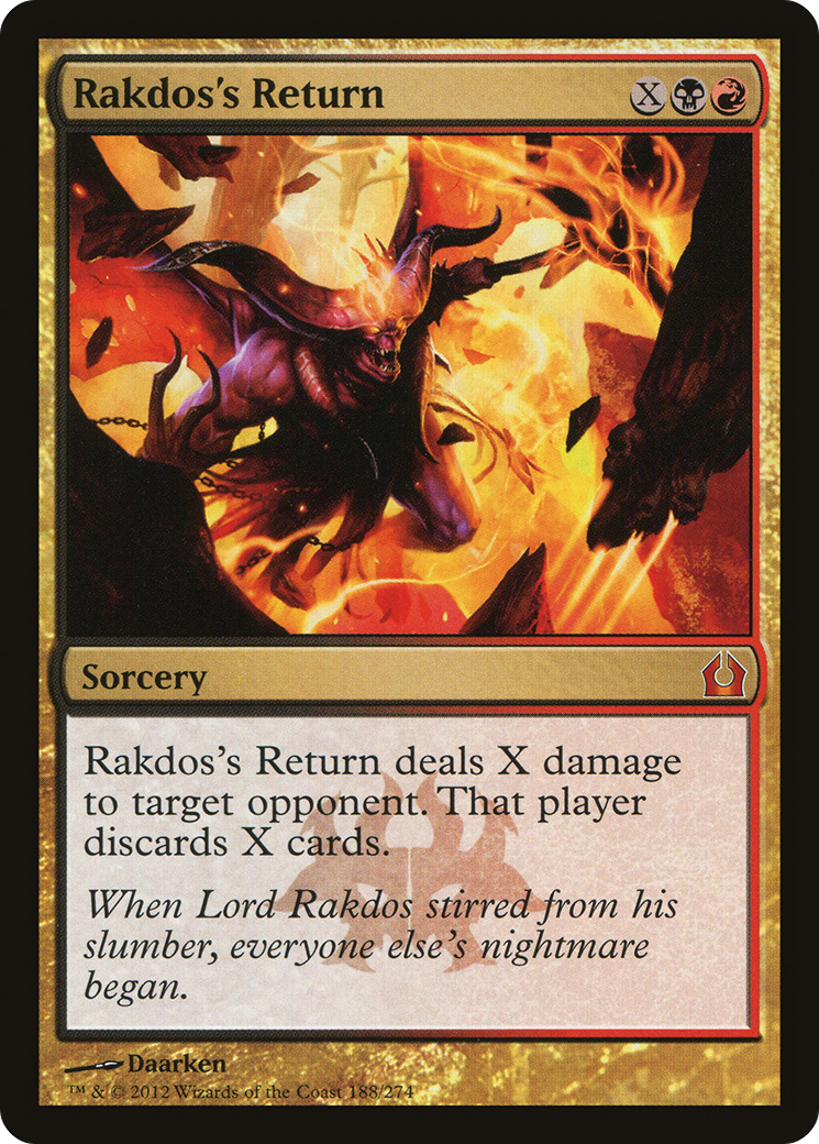Rakdos's Return (RTR-188) - Return to Ravnica Foil