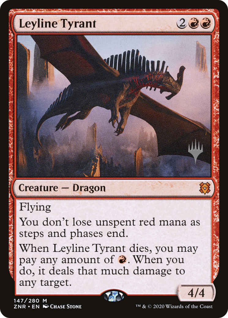 Leyline Tyrant (PPZNR-147P) - Zendikar Rising Promos Foil