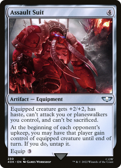 Assault Suit (40K-230) - Warhammer 40,000 Commander