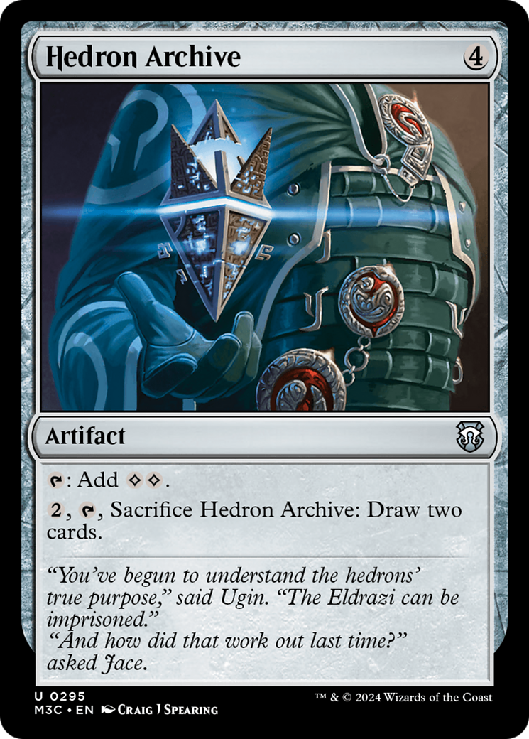 Hedron Archive (M3C-295) - Modern Horizons 3 Commander Foil