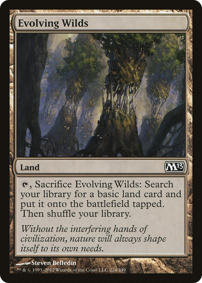 Evolving Wilds (M13-224) - Magic 2013