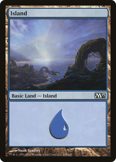 Island (M13-235) - Magic 2013