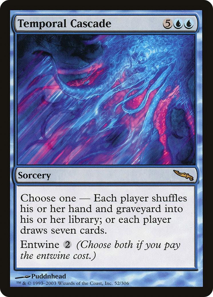 Temporal Cascade (MRD-052) - Mirrodin Foil