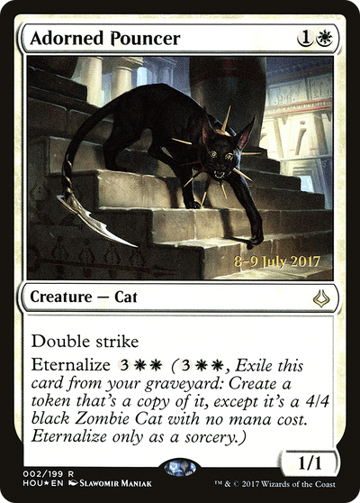Adorned Pouncer (PRE-02S) - Hour of Devastation Promos Foil