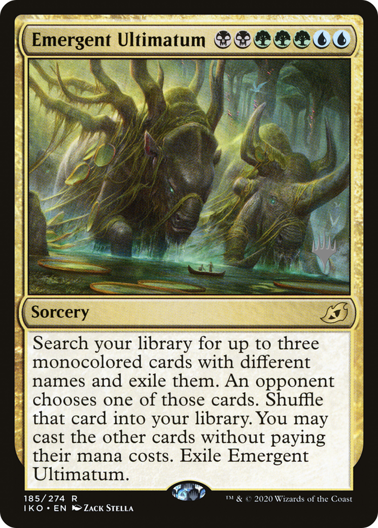 Emergent Ultimatum (PPIKO-185P) - Ikoria: Lair of Behemoths Promos Foil