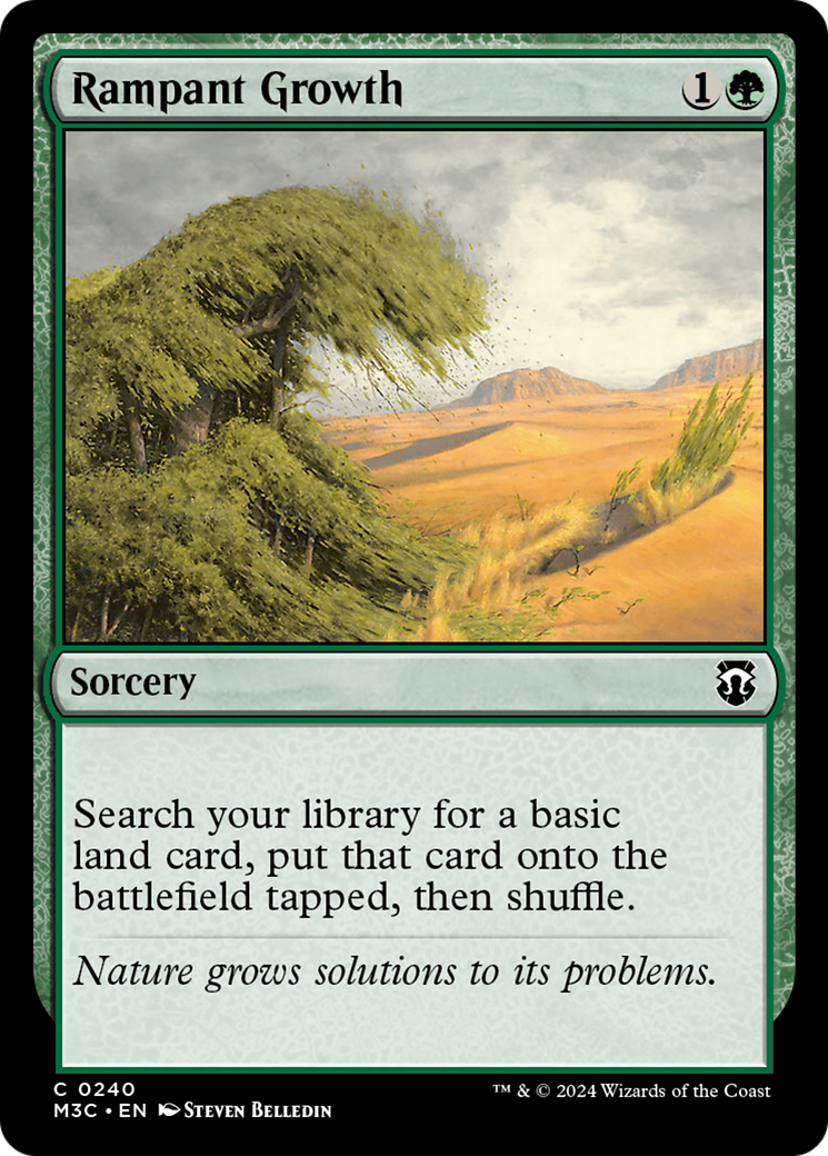 Rampant Growth (M3C-240) - Modern Horizons 3 Commander Foil