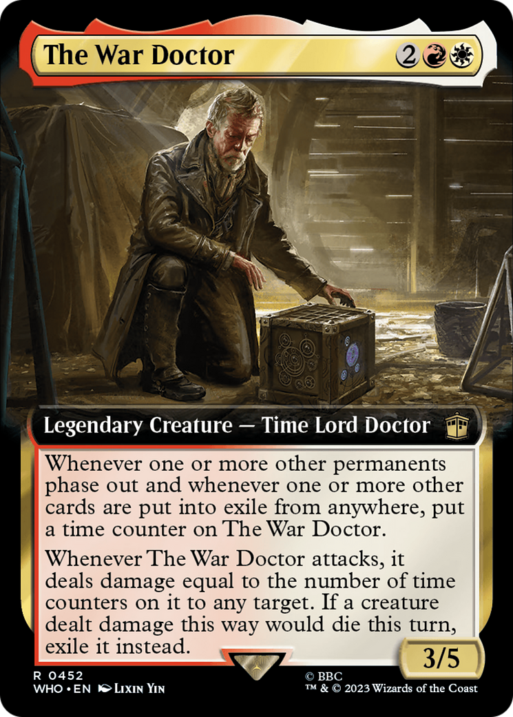 The War Doctor (WHO-452) - Doctor Who: (Extended Art) Foil