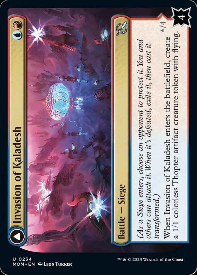 Invasion of Kaladesh // Aetherwing, Golden-Scale Flagship (MOM-234) - March of the Machine