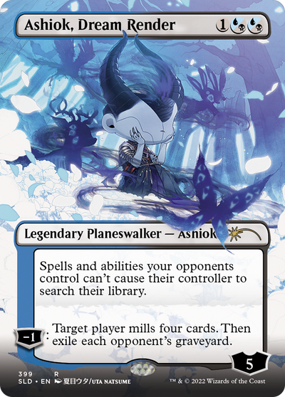 Ashiok, Dream Render (SLD-399) - Secret Lair Drop (Borderless)