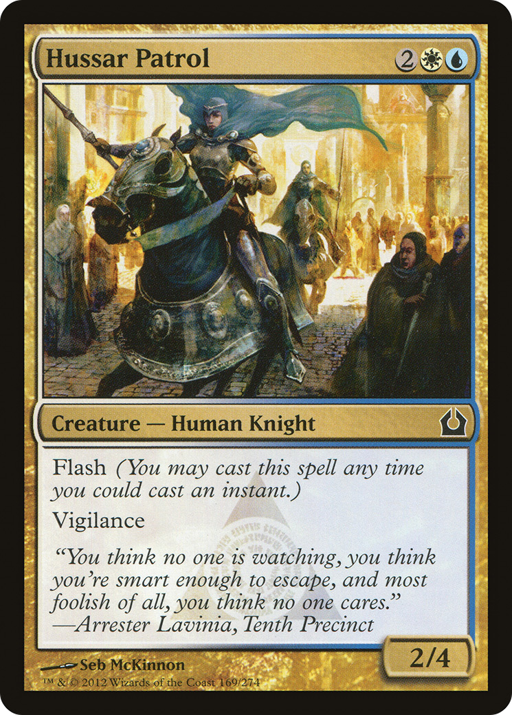 Hussar Patrol (RTR-169) - Return to Ravnica Foil
