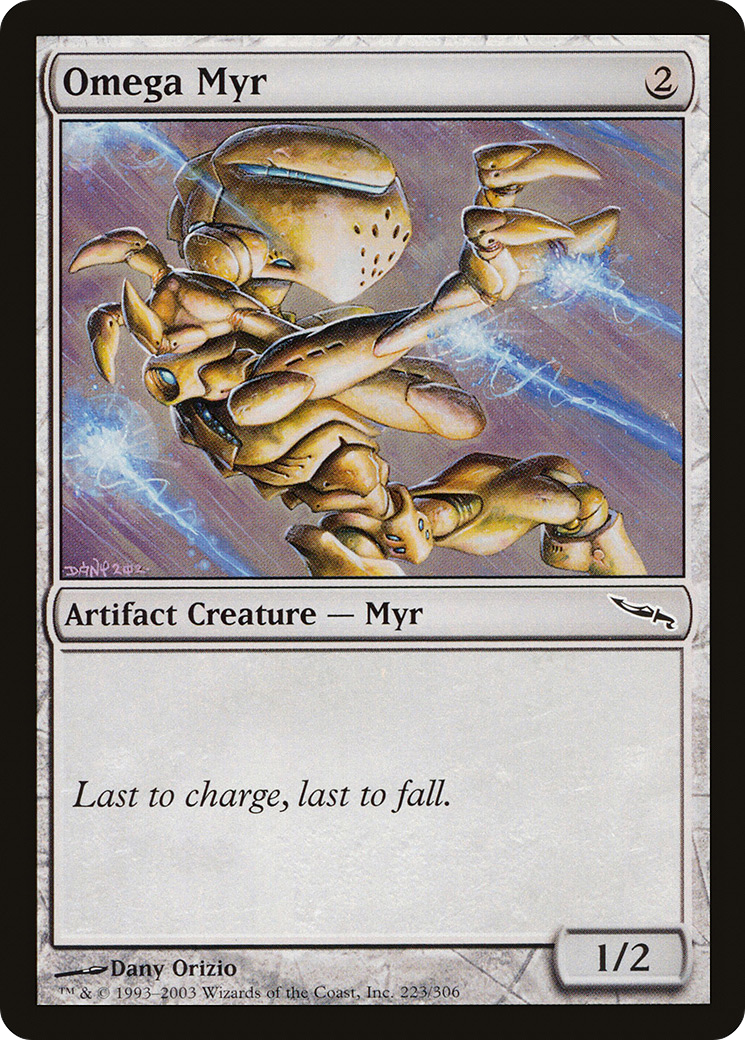 Omega Myr (MRD-223) - Mirrodin