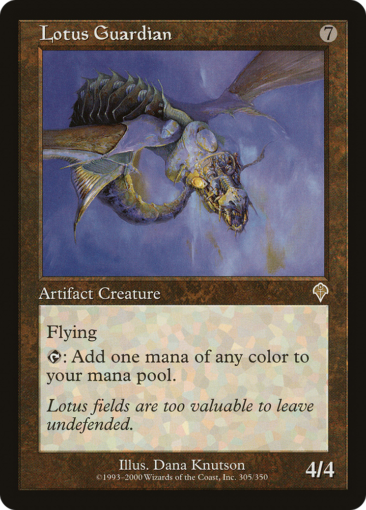 Lotus Guardian (INV-305) - Invasion Foil