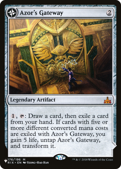Azor's Gateway // Sanctum of the Sun (LIST-RIX-176) - The List: (compasslanddfc)