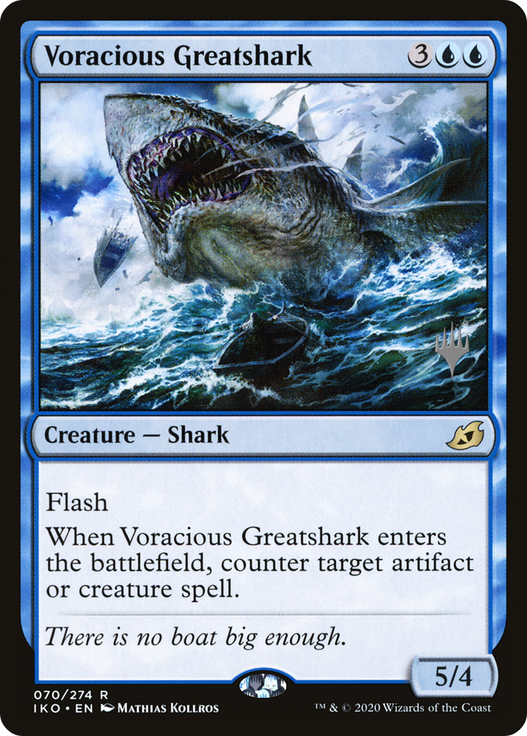 Voracious Greatshark (PPIKO-70P) - Ikoria: Lair of Behemoths Promos