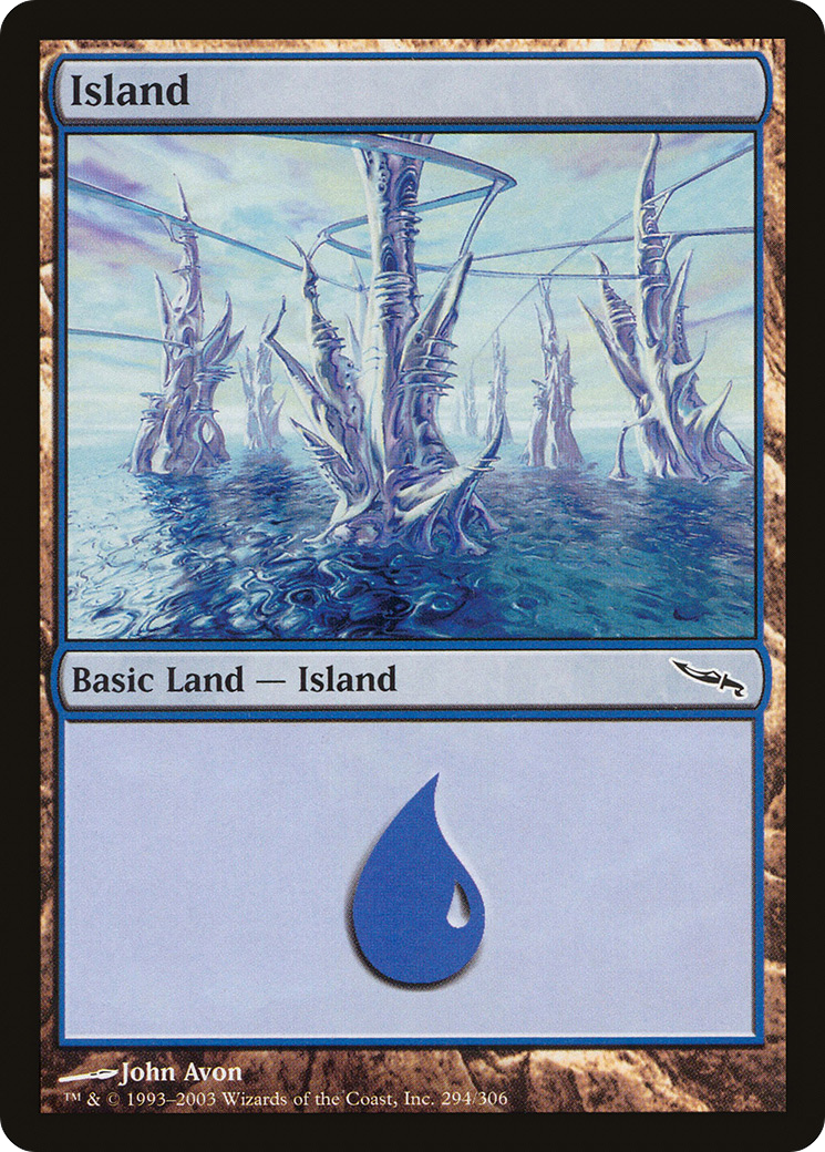 Island (MRD-294) - Mirrodin